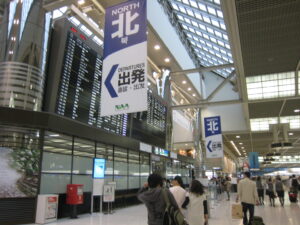 成田空港の出発ゲート